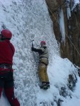 Jizersk ledopdy: Zimn Horokola CK Kl - Lezen ledopd, Leton zima ledoborcm peje a ledopdy natkaj do krsnch rozmr.... - fotografie 11