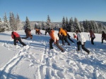 Fotky ze SKI WORKSHOPU 2009, Krsn poas, aktivn pstup astnk a systematick zlepovn. Dostatek snhu, mn praanu a vce ledu. Podmnky tedy tvrd.  Tak probhal 2. ronk workshopu. - fotografie 21