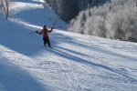 1. T E L E M A R K   WORKSHOP, Skvl snhov podmnky zakonen ndhernm slunenm dnem a velmi dobrmi jzdami vech astnk. Prv takov byl leton Telemark Workshop. Nevhejte a pidejte se i vy! Telemark je ndhern droga - fotografie 7