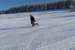 1. T E L E M A R K   WORKSHOP, Skvl snhov podmnky zakonen ndhernm slunenm dnem a velmi dobrmi jzdami vech astnk. Prv takov byl leton Telemark Workshop. Nevhejte a pidejte se i vy! Telemark je ndhern droga - fotografie 12