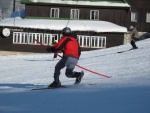 1. T E L E M A R K   WORKSHOP, Skvl snhov podmnky zakonen ndhernm slunenm dnem a velmi dobrmi jzdami vech astnk. Prv takov byl leton Telemark Workshop. Nevhejte a pidejte se i vy! Telemark je ndhern droga - fotografie 20