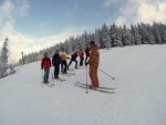 1. T E L E M A R K   WORKSHOP, Skvl snhov podmnky zakonen ndhernm slunenm dnem a velmi dobrmi jzdami vech astnk. Prv takov byl leton Telemark Workshop. Nevhejte a pidejte se i vy! Telemark je ndhern droga - fotografie 47