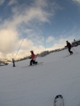 1. T E L E M A R K   WORKSHOP, Skvl snhov podmnky zakonen ndhernm slunenm dnem a velmi dobrmi jzdami vech astnk. Prv takov byl leton Telemark Workshop. Nevhejte a pidejte se i vy! Telemark je ndhern droga - fotografie 54