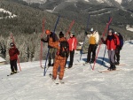 1. T E L E M A R K   WORKSHOP, Skvl snhov podmnky zakonen ndhernm slunenm dnem a velmi dobrmi jzdami vech astnk. Prv takov byl leton Telemark Workshop. Nevhejte a pidejte se i vy! Telemark je ndhern droga - fotografie 61