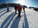 1. T E L E M A R K   WORKSHOP, Skvl snhov podmnky zakonen ndhernm slunenm dnem a velmi dobrmi jzdami vech astnk. Prv takov byl leton Telemark Workshop. Nevhejte a pidejte se i vy! Telemark je ndhern droga - fotografie 69