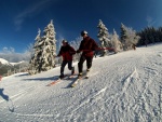 1. T E L E M A R K   WORKSHOP, Skvl snhov podmnky zakonen ndhernm slunenm dnem a velmi dobrmi jzdami vech astnk. Prv takov byl leton Telemark Workshop. Nevhejte a pidejte se i vy! Telemark je ndhern droga - fotografie 71