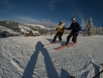 1. T E L E M A R K   WORKSHOP, Skvl snhov podmnky zakonen ndhernm slunenm dnem a velmi dobrmi jzdami vech astnk. Prv takov byl leton Telemark Workshop. Nevhejte a pidejte se i vy! Telemark je ndhern droga - fotografie 74