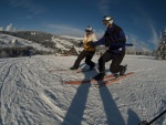 1. T E L E M A R K   WORKSHOP, Skvl snhov podmnky zakonen ndhernm slunenm dnem a velmi dobrmi jzdami vech astnk. Prv takov byl leton Telemark Workshop. Nevhejte a pidejte se i vy! Telemark je ndhern droga - fotografie 75