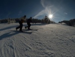 1. T E L E M A R K   WORKSHOP, Skvl snhov podmnky zakonen ndhernm slunenm dnem a velmi dobrmi jzdami vech astnk. Prv takov byl leton Telemark Workshop. Nevhejte a pidejte se i vy! Telemark je ndhern droga - fotografie 76