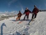 1. T E L E M A R K   WORKSHOP, Skvl snhov podmnky zakonen ndhernm slunenm dnem a velmi dobrmi jzdami vech astnk. Prv takov byl leton Telemark Workshop. Nevhejte a pidejte se i vy! Telemark je ndhern droga - fotografie 83