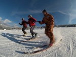 1. T E L E M A R K   WORKSHOP, Skvl snhov podmnky zakonen ndhernm slunenm dnem a velmi dobrmi jzdami vech astnk. Prv takov byl leton Telemark Workshop. Nevhejte a pidejte se i vy! Telemark je ndhern droga - fotografie 93