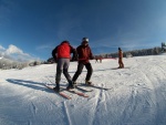 1. T E L E M A R K   WORKSHOP, Skvl snhov podmnky zakonen ndhernm slunenm dnem a velmi dobrmi jzdami vech astnk. Prv takov byl leton Telemark Workshop. Nevhejte a pidejte se i vy! Telemark je ndhern droga - fotografie 99