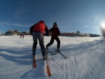 1. T E L E M A R K   WORKSHOP, Skvl snhov podmnky zakonen ndhernm slunenm dnem a velmi dobrmi jzdami vech astnk. Prv takov byl leton Telemark Workshop. Nevhejte a pidejte se i vy! Telemark je ndhern droga - fotografie 100