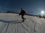 1. T E L E M A R K   WORKSHOP, Skvl snhov podmnky zakonen ndhernm slunenm dnem a velmi dobrmi jzdami vech astnk. Prv takov byl leton Telemark Workshop. Nevhejte a pidejte se i vy! Telemark je ndhern droga - fotografie 102