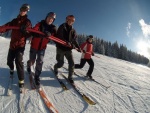 1. T E L E M A R K   WORKSHOP, Skvl snhov podmnky zakonen ndhernm slunenm dnem a velmi dobrmi jzdami vech astnk. Prv takov byl leton Telemark Workshop. Nevhejte a pidejte se i vy! Telemark je ndhern droga - fotografie 108