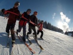 1. T E L E M A R K   WORKSHOP, Skvl snhov podmnky zakonen ndhernm slunenm dnem a velmi dobrmi jzdami vech astnk. Prv takov byl leton Telemark Workshop. Nevhejte a pidejte se i vy! Telemark je ndhern droga - fotografie 110