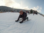 1. T E L E M A R K   WORKSHOP, Skvl snhov podmnky zakonen ndhernm slunenm dnem a velmi dobrmi jzdami vech astnk. Prv takov byl leton Telemark Workshop. Nevhejte a pidejte se i vy! Telemark je ndhern droga - fotografie 122