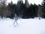 Pr fotek ze ZKLADNHO KURZU SKIALPINISMU, Sobotn praanov nhul si vichni uili dosytosti. Nekuten radost z yovn na nedotench svazch, prost let! Nedln lavinov blok byl dky snhovmu masakru opravdu prvotdn! koda jen toho  - fotografie 7