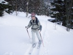 Pr fotek ze ZKLADNHO KURZU SKIALPINISMU, Sobotn praanov nhul si vichni uili dosytosti. Nekuten radost z yovn na nedotench svazch, prost let! Nedln lavinov blok byl dky snhovmu masakru opravdu prvotdn! koda jen toho  - fotografie 17