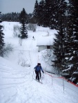 Pr fotek ze ZKLADNHO KURZU SKIALPINISMU, Sobotn praanov nhul si vichni uili dosytosti. Nekuten radost z yovn na nedotench svazch, prost let! Nedln lavinov blok byl dky snhovmu masakru opravdu prvotdn! koda jen toho  - fotografie 69