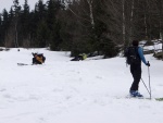 Beznov SKIALP KURZ V KRKONOCH, Tce na cviiti, lehce na bojiti. Krakono tentokrt pipravil skutenou hitpardu snhovch podmnek. Rozbedl firn, krusta, led i tk snh. Vivn a velmi pnosn. Nezbv ne pochvlit vec - fotografie 39