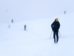 Skialpy v Kitz arn, Jarn akce s mlhou, aurem, oteplenm a i ochlazenm. Vysok lavinov riziko (stupe IV) a disciplinovan parta + vborn lyai. No prost Skialpov nhul. - fotografie 13