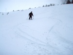 Skialpy v Kitz arn, Jarn akce s mlhou, aurem, oteplenm a i ochlazenm. Vysok lavinov riziko (stupe IV) a disciplinovan parta + vborn lyai. No prost Skialpov nhul. - fotografie 222