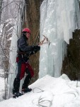 Jizersk ledopdy II: Zimn Horokola CK Kl - Lezen ledopd, Dky ndhernmu zimnmu poas jsou letos ledopdy hezky natekl... a tak si mete fakt zalzt! A Hospoda U Kozy - to je klasika! - fotografie 26