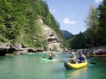 SALZA a ENNS - RAFTING A YUKONY, Oblben akce na dvou ndhernch ekch. Tentokrt si vichni uili slunko a celkovou pohodu. - fotografie 59