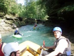 SALZA a ENNS - RAFTING A YUKONY, Oblben akce na dvou ndhernch ekch. Tentokrt si vichni uili slunko a celkovou pohodu. - fotografie 72