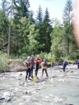 SWISS RAFTING 2009 - to nejlepší z raftingu ve Švýcarsku, Počasí, voda a parta super. - fotografie 21
