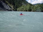 SWISS RAFTING 2009 - to nejlep z raftingu ve vcarsku, Poas, voda a parta super. - fotografie 36