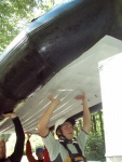 SWISS RAFTING 2009 - to nejlep z raftingu ve vcarsku, Poas, voda a parta super. - fotografie 322