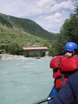 SWISS RAFTING 2009 - to nejlep z raftingu ve vcarsku, Poas, voda a parta super. - fotografie 342