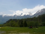 Rafting a Lyovn v Julkch, Velmi pjemn a vivn akce. Vody bylo pardn  snhu mrt.. - fotografie 13