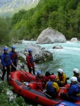 Rafting a Lyovn v Julkch, Velmi pjemn a vivn akce. Vody bylo pardn  snhu mrt.. - fotografie 29