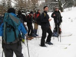 Pr fotek ze Zkladnho kurzu SKIALPINISMU, Konen jsou opt skvl podmnky pro tento ndhern sport: spousty praanu, drobn snen, tmov pohoda, vborn podmnky pro lavinov blok, no prost luxus! A to osobn zlepen u vech pi jzd  - fotografie 10