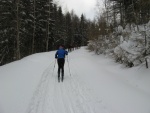 Fotky z poslednho lednovho skialp kurzu, Krakono konen dostal rozum a seslal bohatou praanovou nadlku. V sobotu doslova snhov masakr a v nedli super podmnky pro lavinov blok... - fotografie 26