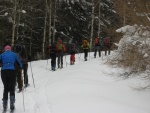 Fotky z poslednho lednovho skialp kurzu, Krakono konen dostal rozum a seslal bohatou praanovou nadlku. V sobotu doslova snhov masakr a v nedli super podmnky pro lavinov blok... - fotografie 27