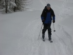 Fotky z poslednho lednovho skialp kurzu, Krakono konen dostal rozum a seslal bohatou praanovou nadlku. V sobotu doslova snhov masakr a v nedli super podmnky pro lavinov blok... - fotografie 28