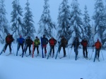 Fotky z poslednho lednovho skialp kurzu, Krakono konen dostal rozum a seslal bohatou praanovou nadlku. V sobotu doslova snhov masakr a v nedli super podmnky pro lavinov blok... - fotografie 51