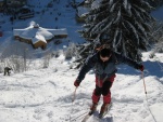 Fotky z poslednho lednovho skialp kurzu, Krakono konen dostal rozum a seslal bohatou praanovou nadlku. V sobotu doslova snhov masakr a v nedli super podmnky pro lavinov blok... - fotografie 64