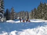 Fotky z poslednho lednovho skialp kurzu, Krakono konen dostal rozum a seslal bohatou praanovou nadlku. V sobotu doslova snhov masakr a v nedli super podmnky pro lavinov blok... - fotografie 66