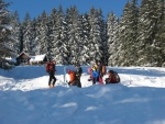 Fotky z poslednho lednovho skialp kurzu, Krakono konen dostal rozum a seslal bohatou praanovou nadlku. V sobotu doslova snhov masakr a v nedli super podmnky pro lavinov blok... - fotografie 68