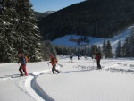 Fotky z poslednho lednovho skialp kurzu, Krakono konen dostal rozum a seslal bohatou praanovou nadlku. V sobotu doslova snhov masakr a v nedli super podmnky pro lavinov blok... - fotografie 70