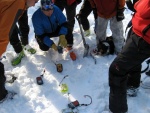 EXPERT AVALANCHE - pr fotek z lavinovho kurzu, Skvl poas a dobr podmnky. Snhu by sice mohlo bt vc, ale laviny byly. - fotografie 12