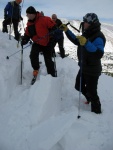 EXPERT AVALANCHE - pr fotek z lavinovho kurzu, Skvl poas a dobr podmnky. Snhu by sice mohlo bt vc, ale laviny byly. - fotografie 38