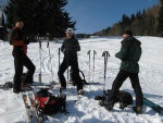 Zkladn skialp kurz, Prma parta a skvl poas a nedln praanov orgie.... - fotografie 15