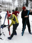 PR FOTEK ZE ZKLADNHO KURZU SKIALPINISMU, Tak takhle m vypadat prav zima. Pardn podmnky v pardn part. Take tu mme zase 9 novch skialpinist.. - fotografie 3