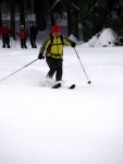 PR FOTEK ZE ZKLADNHO KURZU SKIALPINISMU, Tak takhle m vypadat prav zima. Pardn podmnky v pardn part. Take tu mme zase 9 novch skialpinist.. - fotografie 4